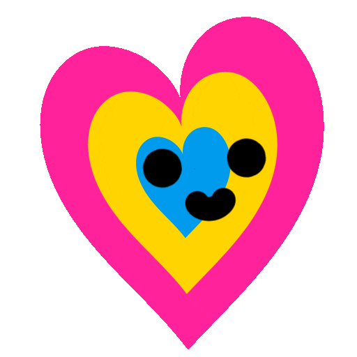 Love Is Love Heart Sticker