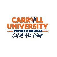 Carrollu Sticker by Carroll University