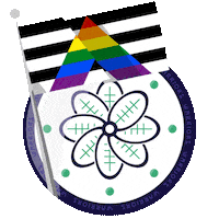 Rugby Team Pride Sticker by Emerald Warriors RFC