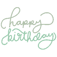 Happy Birthday Sticker