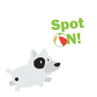 Dalmation Sticker by Dion Marketing