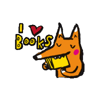 I Love Books Sticker by G&G Verlag