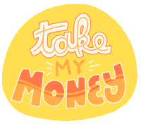 Money Love Sticker by Joannabehar