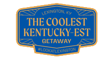 Kentucky Badge Sticker by Lexington, KY