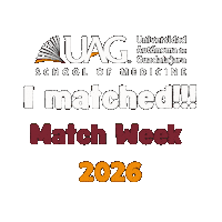 Residency Match Sticker by UAG School of Medicine