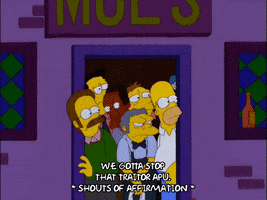 homer simpson moe syzlak GIF