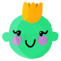 Queen Smiling Sticker