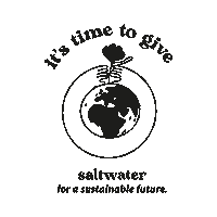 World Give Sticker by Saltwater-Shop.com