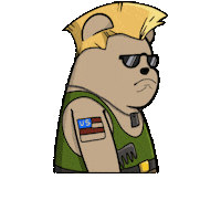 4Th Of July Nft Sticker by SuperRareBears