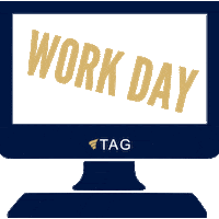 Work Check Sticker by Tag Business Solution