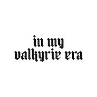 Valkyrie Sticker by Micro Squad