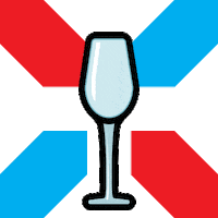 Champagne Grapes Sticker by Luxembourg - Let's make it happen