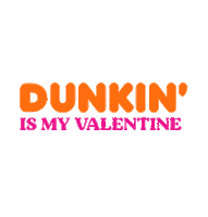 Valentines Day Love Sticker by Dunkin’