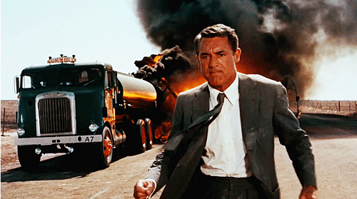 Cary Grant Explosion GIF