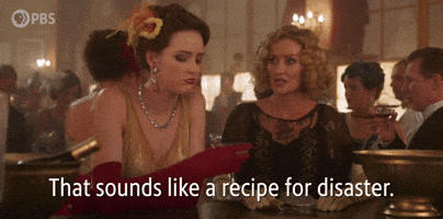 A Recipe for Disaster