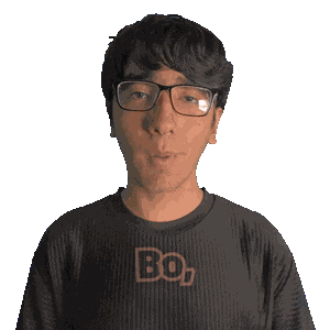 Boo Sticker