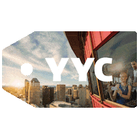 Flyyyc Sticker by YYC Calgary International Airport