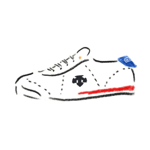 데상트블랭크 Sticker by DESCENTE