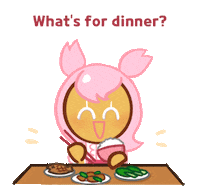 Hungry Cherry Blossom Sticker by cookierun