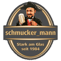 Schmuckermann Sticker by Nur Bier Berlin