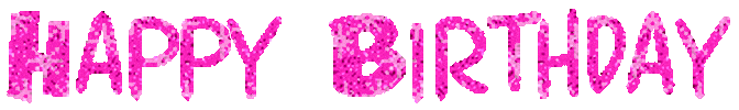 happy birthday Sticker
