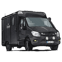 Camper Sticker by Freundship