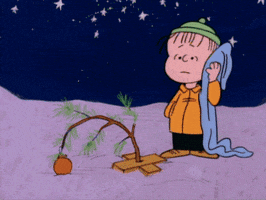 a charlie brown christmas GIF