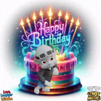Happy Birthday Friend GIF by Zhot Music