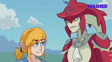 The Legend Of Zelda Kiss GIF by Mashed