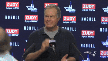 Bill Belichick clapping