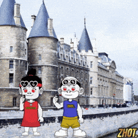 French Castle GIF by Zhotcita