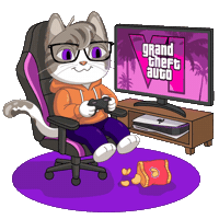Video Games After Effects Sticker