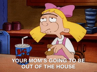 hey arnold nicksplat GIF