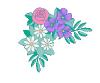 Flowers Spring Sticker by Emilia Desert