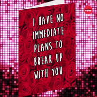 I Have No Plans To Break Up With You