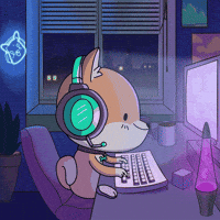 Vibing Good Night GIF by WUFFI
