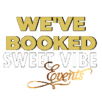 Dj Wedding Sticker by Sweet Vibe Events