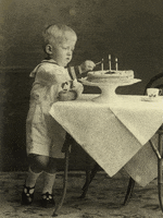 happy birthday vintage GIF by Nationalmuseet