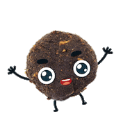 Cookie Eating Sticker by MOM UUNG