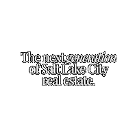 theagencyslc the next generation the agency utah realtor the agency slc Sticker