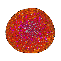 Fly Agaric Orange Sticker