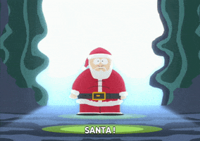 santa claus waiting GIF by South Park 