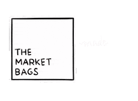Themarketbags bags ecofriendly zerowaste reusable Sticker