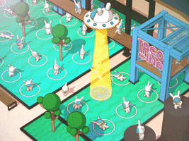 kunichang loopartcritique2023 space rabbit spacerabbit spacerabbitstudio GIF