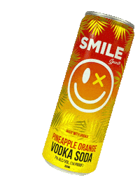 Vodka Pineapple Sticker by SMILE spirits