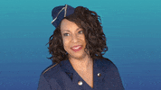 ComedianHollyLogan travel laughing comic flight GIF
