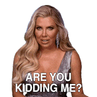 Are You Kidding Me Real Housewives Of Orange County Sticker by Bravo TV