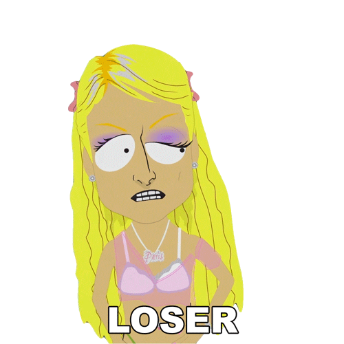 You Are A Loser Sticker by South Park