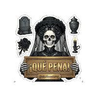 Que Pena In Memoriam Sticker