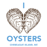 Oysters Love Sticker by St. Anne's School